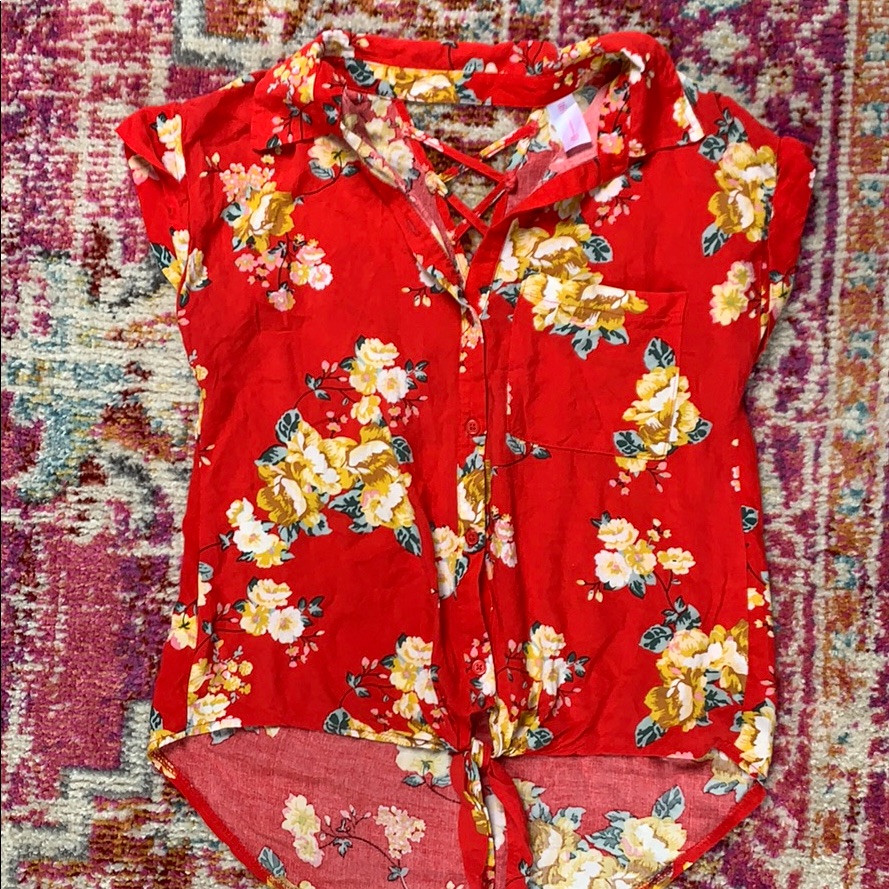 Hawaiian Button Down